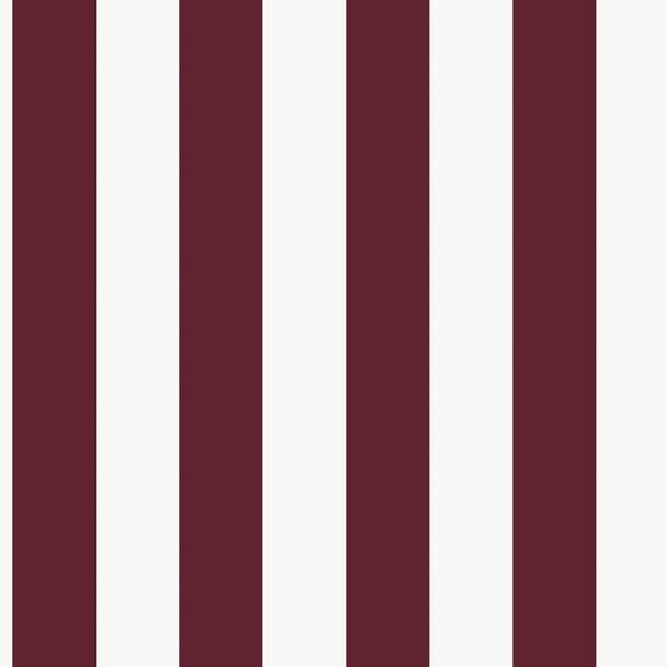 Galerie G68050 Awning Stripe Red Wallpaper