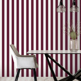 Galerie G68050 Smart Stripes 3 Awning Stripe Red Wallpaper G68050 Red Wallpaper