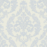 Galerie G68677 Palazzo 2 Silk Damask Blue Wallpaper G68677 Blue Wallpaper