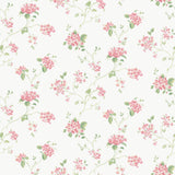 Galerie G68718 Miniatures 3 Hydrangea Trail Pink Wallpaper G68718 Pink Wallpaper