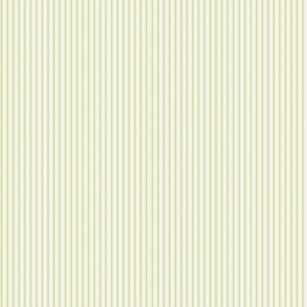 Galerie G68739 Ticking Stripe Green Wallpaper