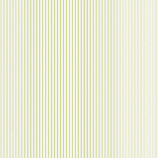 Galerie G68739 Miniatures 3 Ticking Stripe Green Wallpaper G68739 Green Wallpaper