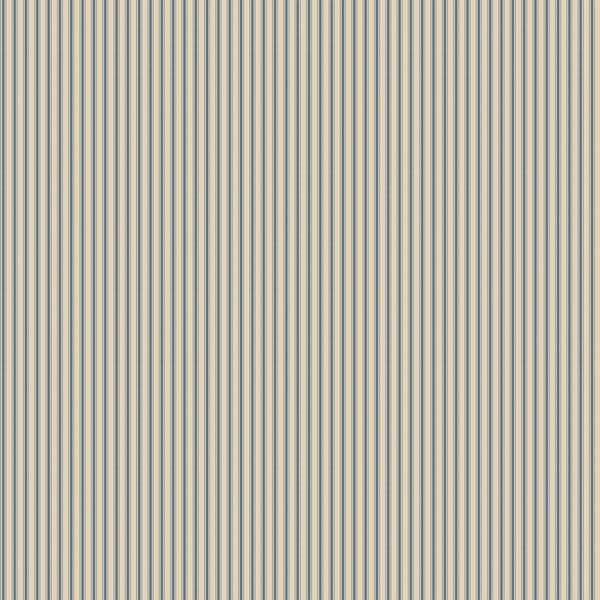 Galerie G68741 Ticking Stripe Blue Wallpaper