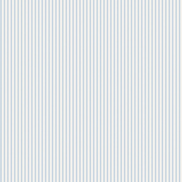 Galerie G68740 Miniatures 3 Ticking Stripe Blue Wallpaper G68740 Blue Wallpaper