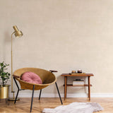 Galerie G78256 Atmosphere Metallic Linen Beige Wallpaper G78256 Beige Wallpaper