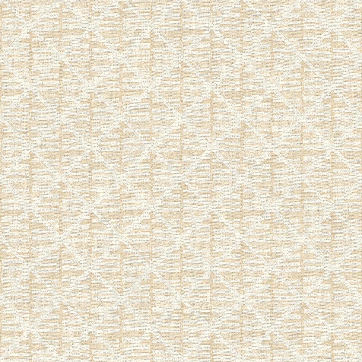 Galerie G78292 Bazaar Block Print Beige Wallpaper G78292 Beige Wallpaper