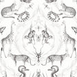 Galerie G78314 Menagerie Silver Grey Wallpaper