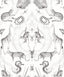 Galerie G78314 Bazaar Menagerie Silver Grey Wallpaper G78314 Silver Grey Wallpaper