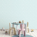 Galerie G78383 Tiny Tots 2 Koala Leaf Blue Wallpaper G78383 Blue Wallpaper
