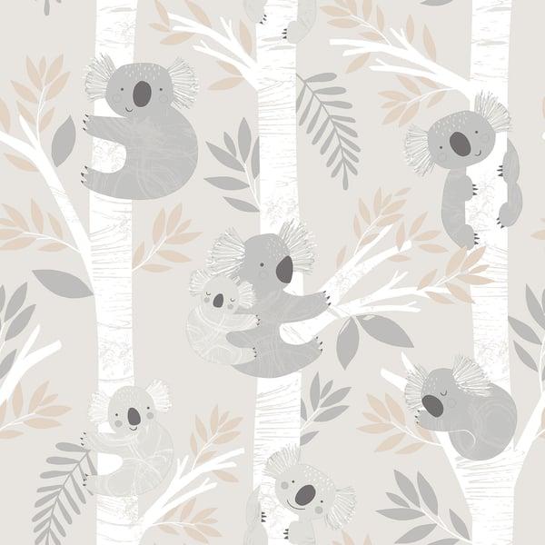 Galerie G78385 Koalas Beige Wallpaper