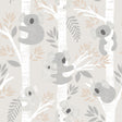 Galerie G78385 Tiny Tots 2 Koalas Beige Wallpaper G78385 Beige Wallpaper