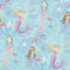 Galerie G78392 Tiny Tots 2 Mermaids Blue Wallpaper G78392 Blue Wallpaper