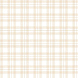 Galerie G78393 Plaid Beige Wallpaper