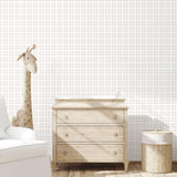 Galerie G78394 Tiny Tots 2 Plaid Silver Grey Wallpaper G78394 Silver Grey Wallpaper