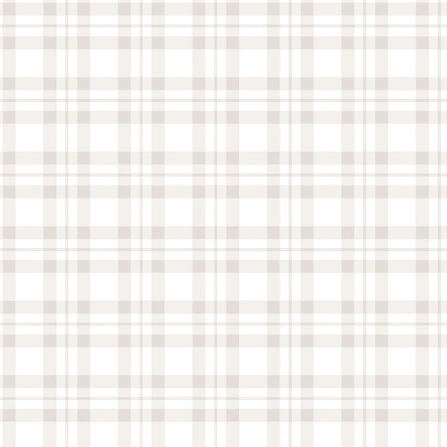 Galerie G78394 Tiny Tots 2 Plaid Silver Grey Wallpaper G78394 Silver Grey Wallpaper