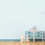 Galerie G78397 Tiny Tots 2 Plaid Blue Wallpaper G78397 Blue Wallpaper