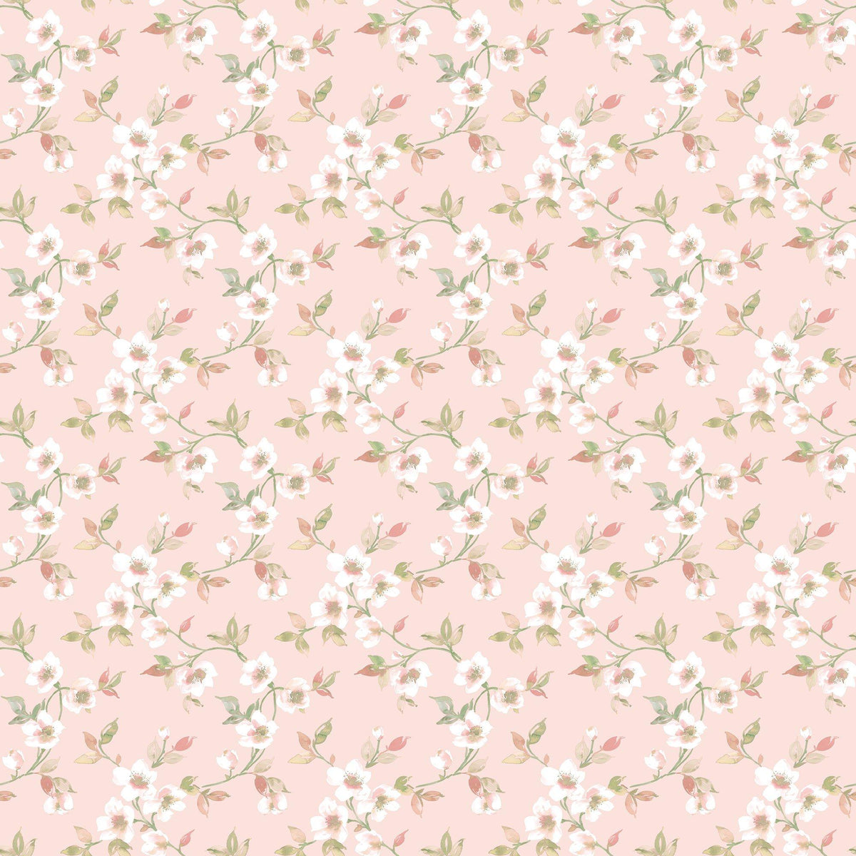 Galerie G78487 Secret Garden Anenome Mini Pink Wallpaper G78487 Pink Wallpaper