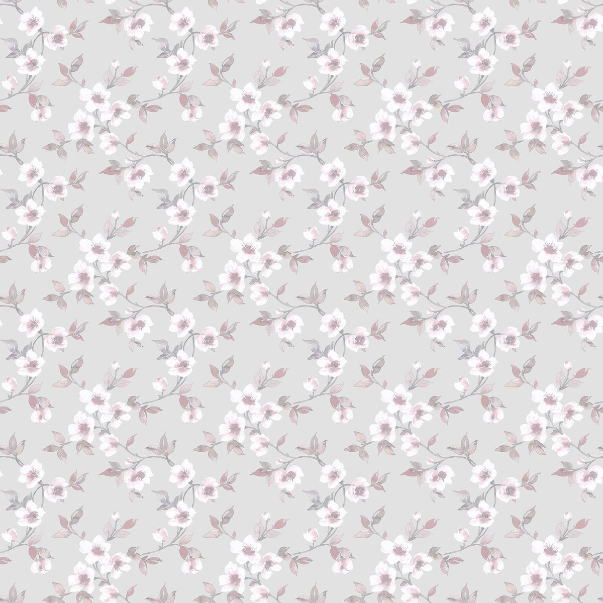 Galerie G78485 Secret Garden Anenome Mini Pink Wallpaper G78485 Pink Wallpaper