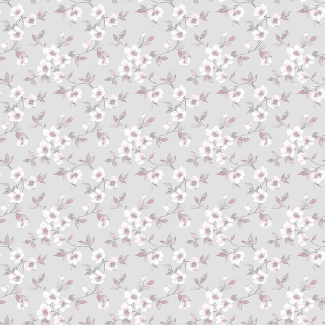 Galerie G78485 Secret Garden Anenome Mini Pink Wallpaper G78485 Pink Wallpaper