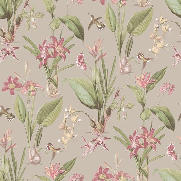 Galerie G78507 Cottage Botanical Beige Wallpaper