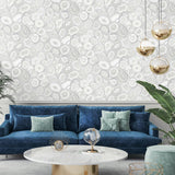 Galerie GH51221-23 Pepper Agate Silver Grey Wallpaper GH51221-23 Silver Grey Wallpaper
