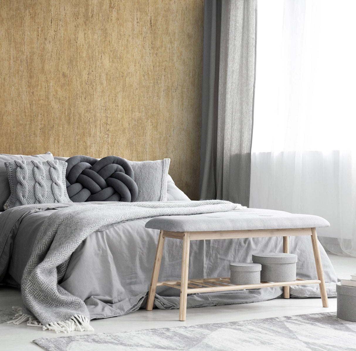 Galerie GH64852-23 Urban Classics Brera Beige Wallpaper GH64852-23 Beige Wallpaper