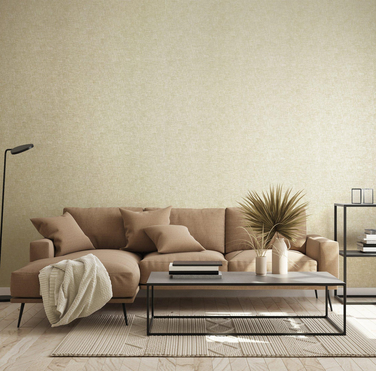 Galerie GH64868-23 Urban Classics Haga / Vignette Stripe Cream Wallpaper GH64868-23 Cream Wallpaper