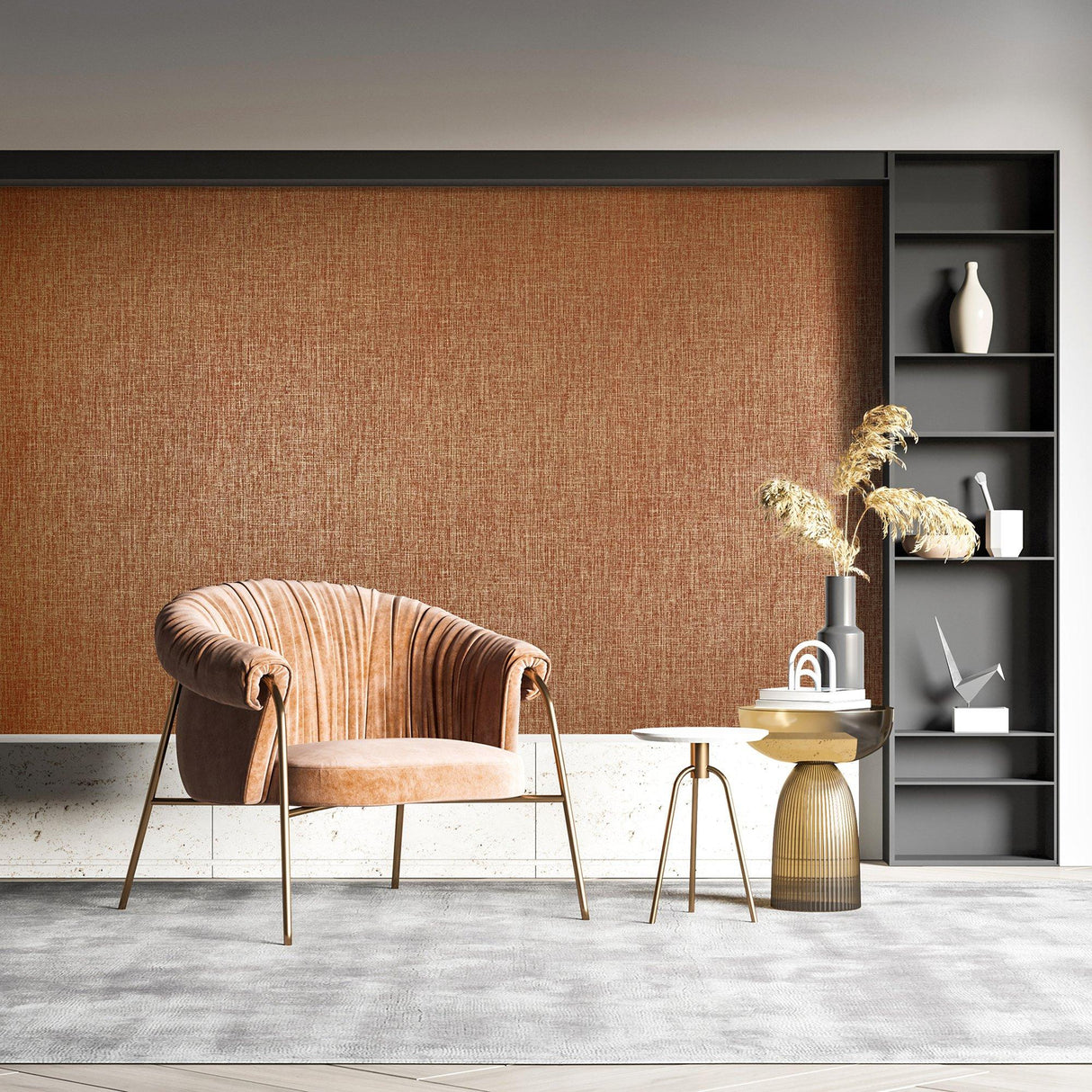 Galerie GH65181-23 Precious Canvas Gold Wallpaper GH65181-23 Gold Wallpaper