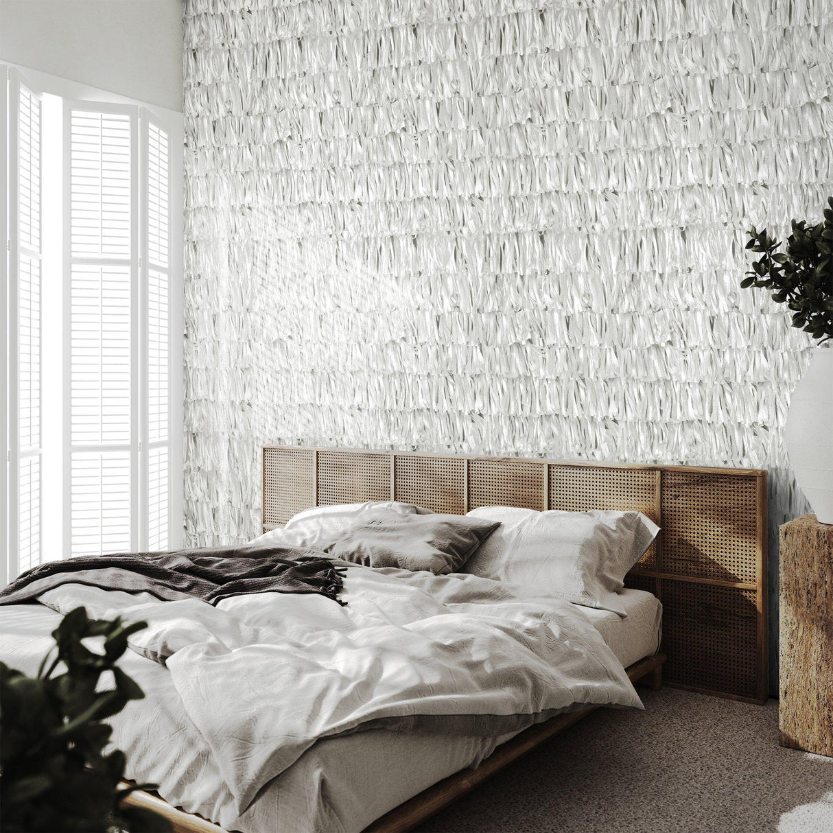 Galerie GH65315-23 Salt Calma Silver Grey Wallpaper GH65315-23 Silver Grey Wallpaper
