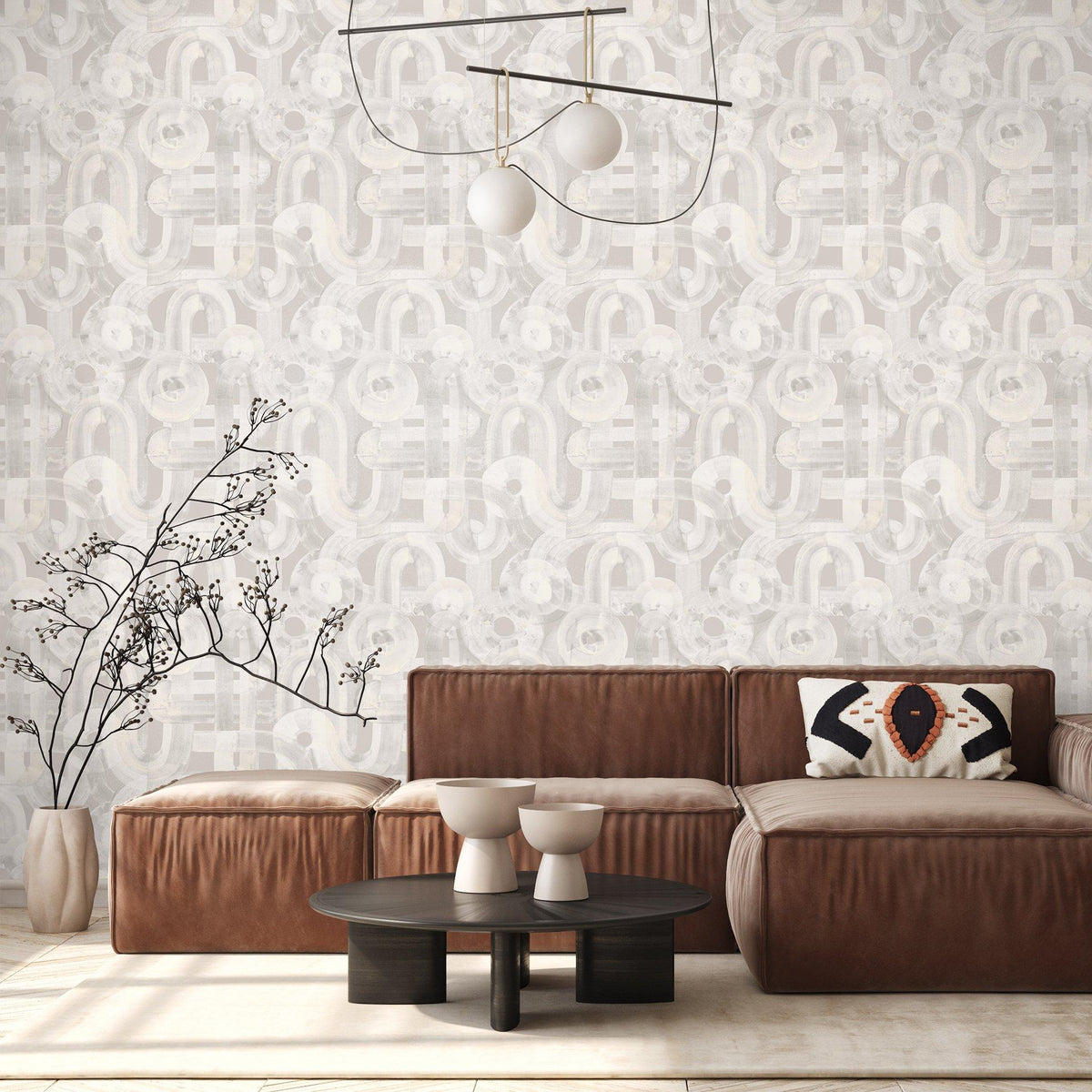 Galerie GH65325-23 Salt Penello Cream Wallpaper GH65325-23 Cream Wallpaper