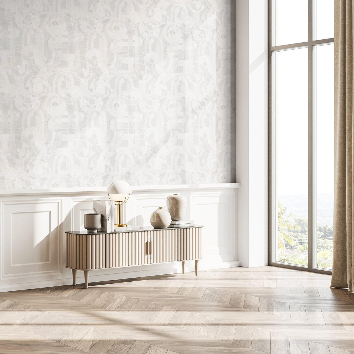 Galerie GH65326-23 Salt Penello Cream Wallpaper GH65326-23 Cream Wallpaper
