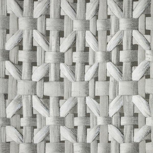 Galerie GH65339-23 Octagonal Honeycomb Silver Grey Wallpaper