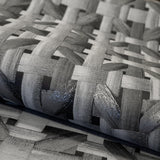 Galerie GH65340-23 Pepper Octagonal Honeycomb Silver Grey Wallpaper GH65340-23 Silver Grey Wallpaper
