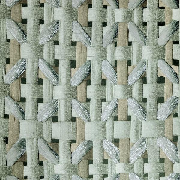 Galerie GH65341-23 Octagonal Honeycomb Green Wallpaper