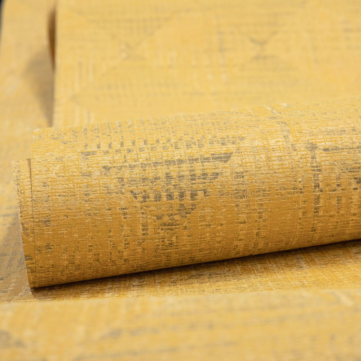 Galerie GH65344-23 Pepper Raffia Yellow Wallpaper GH65344-23 Yellow Wallpaper