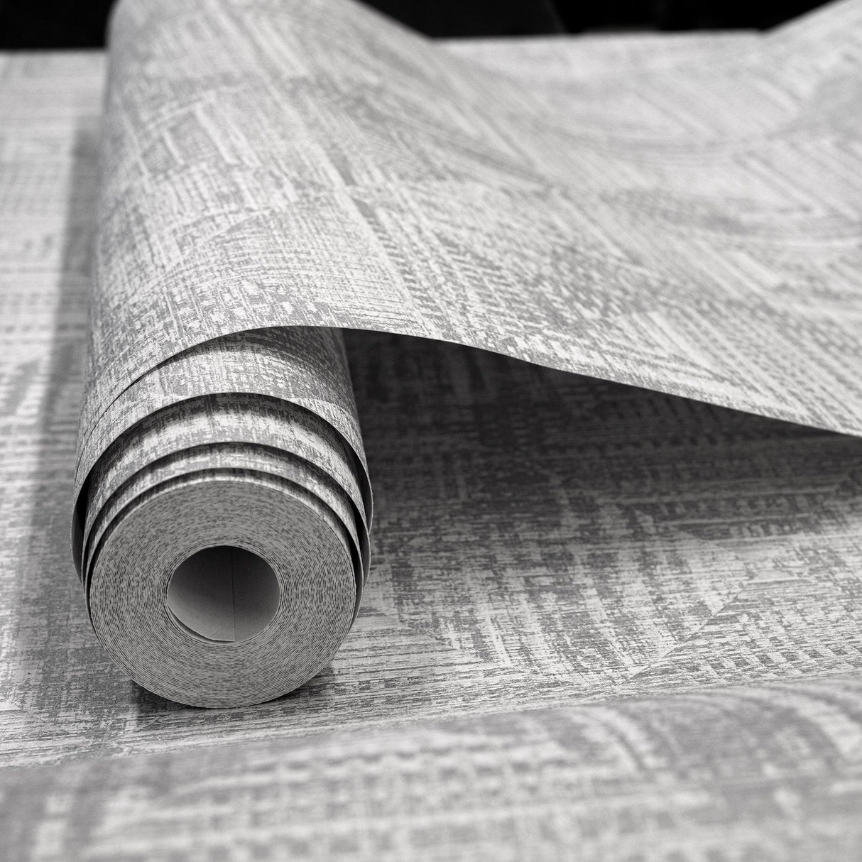 Galerie GH65349-23 Pepper Raffia Silver Grey Wallpaper GH65349-23 Silver Grey Wallpaper