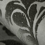 Galerie GH81256-23 Urban Classics Damask Flock Silver Grey Wallpaper GH81256-23 Silver Grey Wallpaper