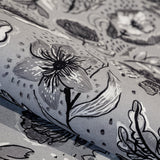 Galerie GH81335-23 Pepper Wild Garden Silver Grey Wallpaper GH81335-23 Silver Grey Wallpaper
