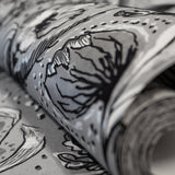 Galerie GH81335-23 Pepper Wild Garden Silver Grey Wallpaper GH81335-23 Silver Grey Wallpaper