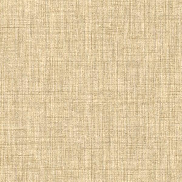 Galerie IT22083 Woven Texture Yellow Wallpaper