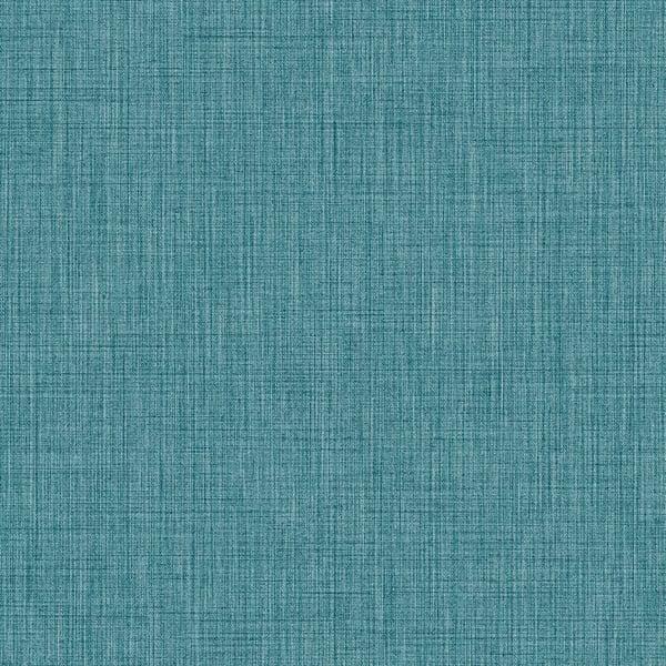 Galerie IT22086 Woven Texture Blue Wallpaper