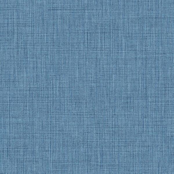 Galerie IT22087 Woven Texture Blue Wallpaper