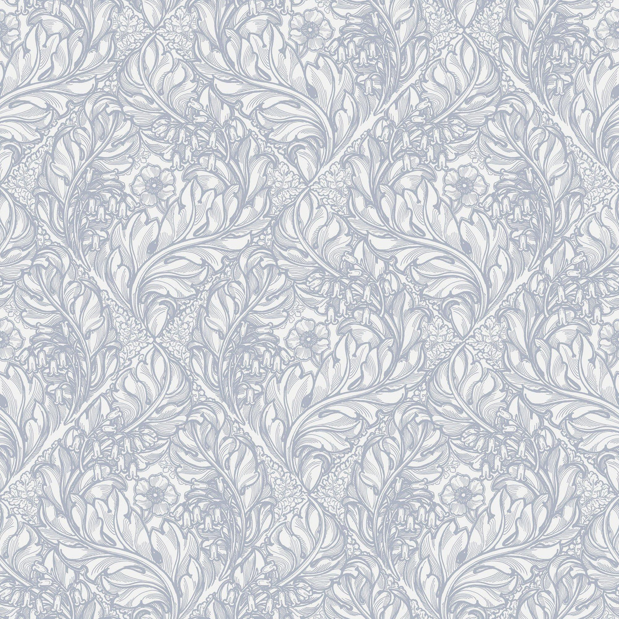 Galerie LB25101 Off The Wall Rambleicious Blue Wallpaper LB25101 Blue Wallpaper