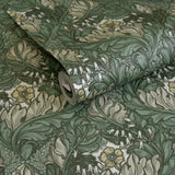 Galerie LB25103 Off The Wall Rambleicious Green Wallpaper LB25103 Green Wallpaper
