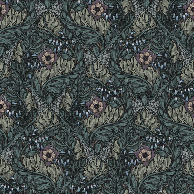 Galerie LB25105 Off The Wall Rambleicious Green Wallpaper LB25105 Green Wallpaper