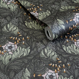 Galerie LB25108 Off The Wall Rambleicious Green Wallpaper LB25108 Green Wallpaper