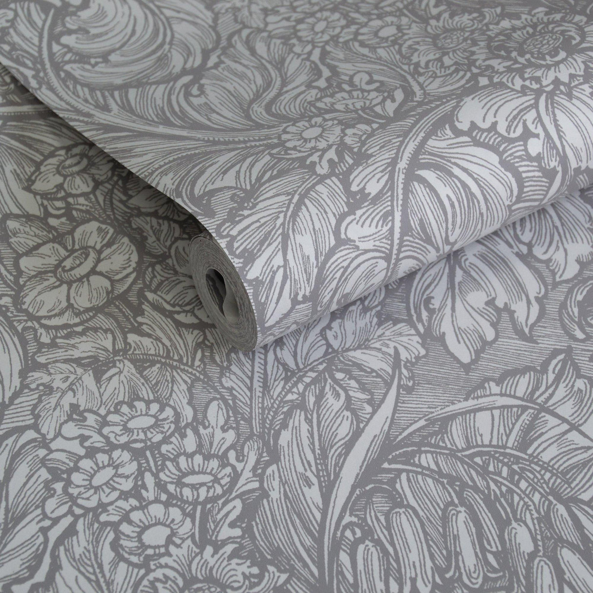 Galerie LB25137 Off The Wall Hedgerovia Silver Grey Wallpaper LB25137 Silver Grey Wallpaper