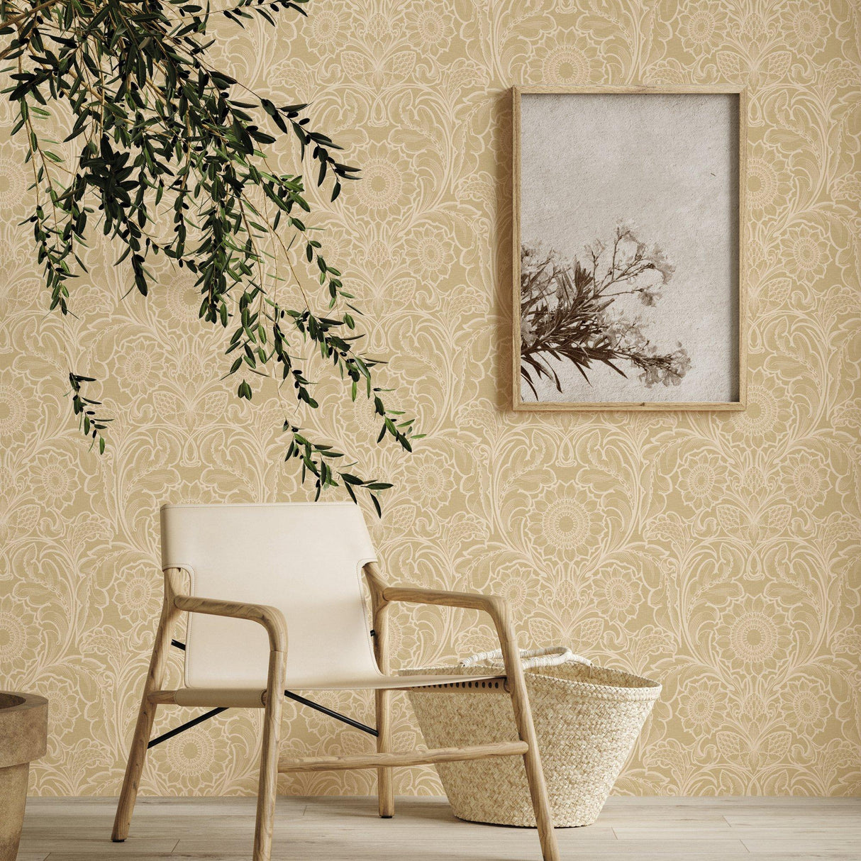 Galerie LB25149 Off The Wall Sunnyside Up Yellow Wallpaper LB25149 Yellow Wallpaper