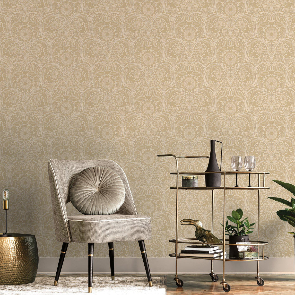Galerie LB25149 Off The Wall Sunnyside Up Yellow Wallpaper LB25149 Yellow Wallpaper
