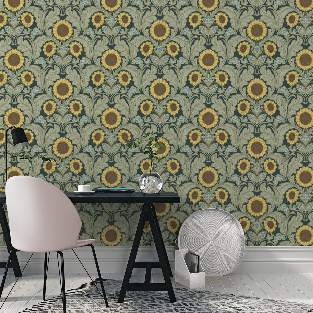 Galerie LB25152 Off The Wall Sunnyside Up Yellow Wallpaper LB25152 Yellow Wallpaper